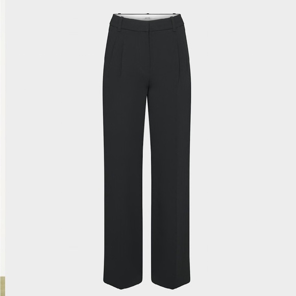 Wilfred Black Effortless Pants Aritzia - Picture 1 of 4